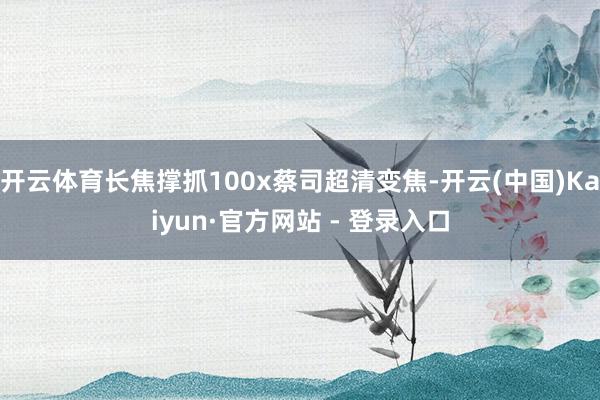 开云体育长焦撑抓100x蔡司超清变焦-开云(中国)Kaiyun·官方网站 - 登录入口